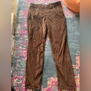 Old Navy High Rise O.G Straight Dark Walnut Size 14